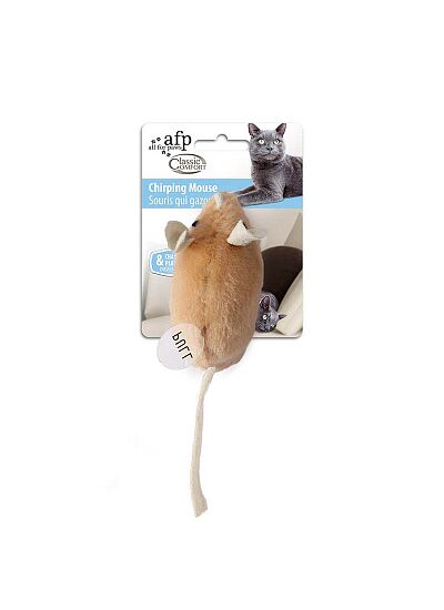 Afp Chirping Mouse Λούτρινο Ποντικάκι με 'Ηχο (15cm)