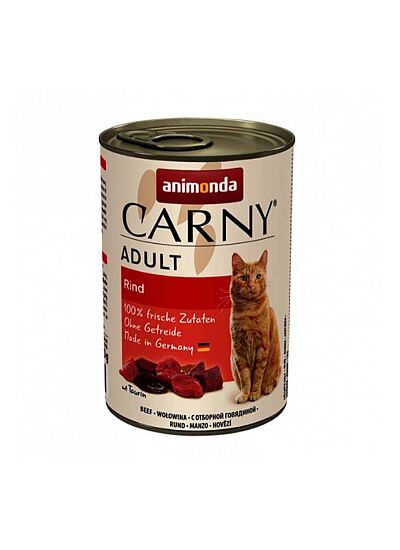 Animonda Carny Cat Adult Πατέ Με Μοσχάρι 400gr