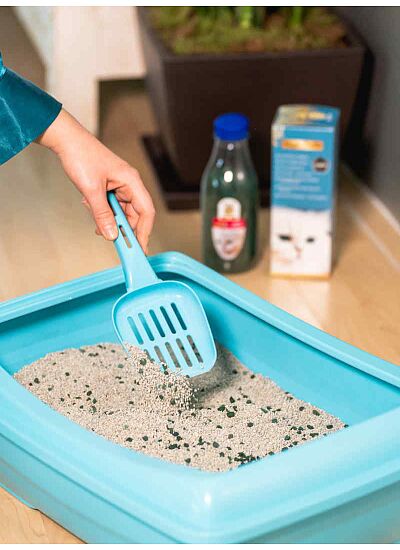 Aqua Pet Magic Zeolite Αρωματικό Τουαλέτας Γάτας Baby Powder 500gr