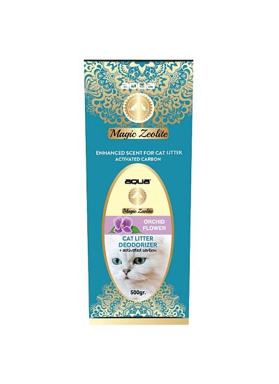 Aqua Pet Magic Zeolite Αρωματικό Τουαλέτας Γάτας Orchid Flower 500gr