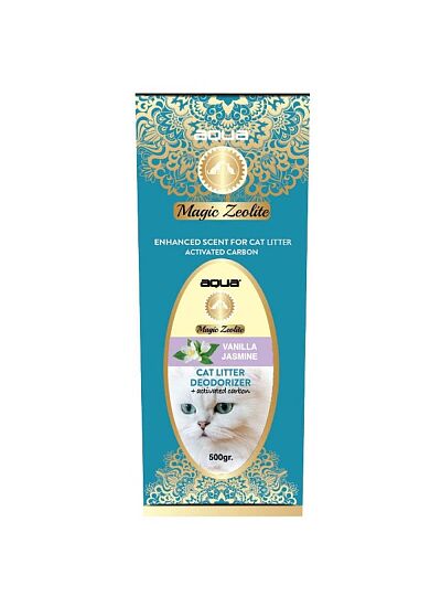 Aqua Pet Magic Zeolite Αρωματικό Τουαλέτας Γάτας Vanilla Jasmin 500gr