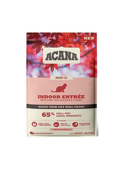 Acana Adult Cat Indoor Entree 4,5Kg
