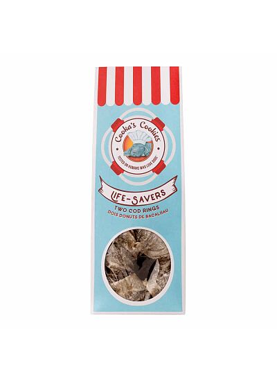 Cooka's Cookies Life Saver Donuts Από Δέρμα Μπακαλιάρου 35 40gr (2τμχ)