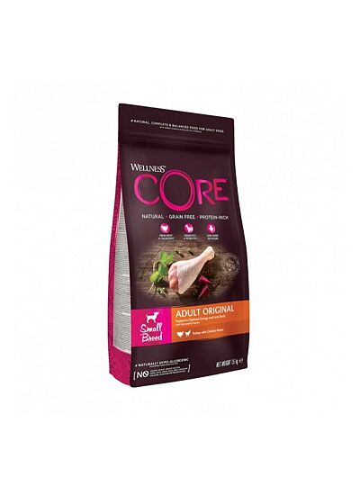 Wellness Core Adult Small Original με Γαλοπούλα & Κοτόπουλο 1.5kg