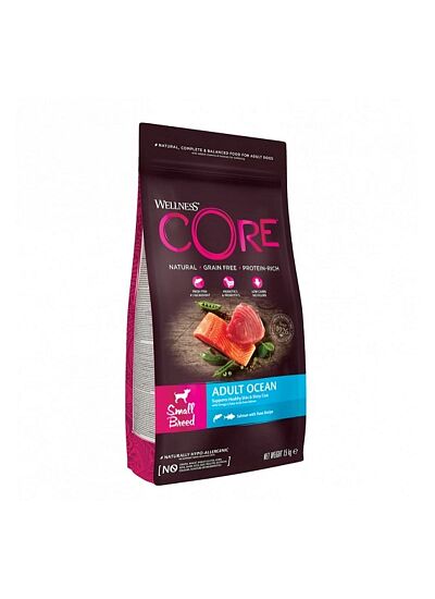Wellness Core Adult Small Ocean με Σολομό & Τόνο 1.5kg