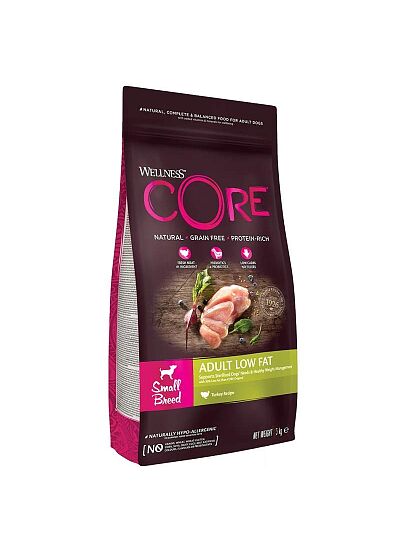 Wellness Core Adult Small Low Fat με Γαλοπούλα 5kg