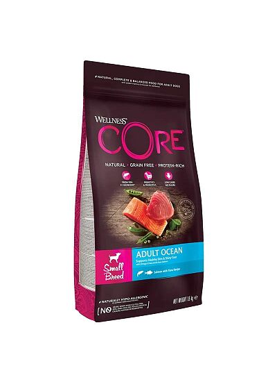 Wellness Core Adult Small Ocean με Σολομό & Τόνο 5kg
