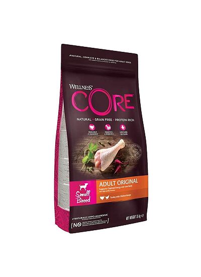 Wellness Core Adult Small Original με Γαλοπούλα & Κοτόπουλο 5kg