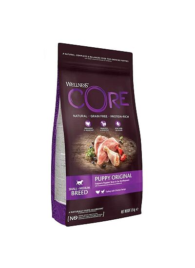 Wellness Core Puppy Original με Γαλοπούλα & Κοτόπουλο 1.5kg