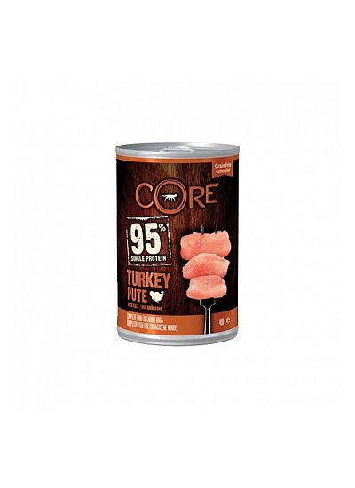 Wellness Core Μονοπρωτεΐνική Κονσέρβα Σκύλου με Γαλοπούλα 400gr