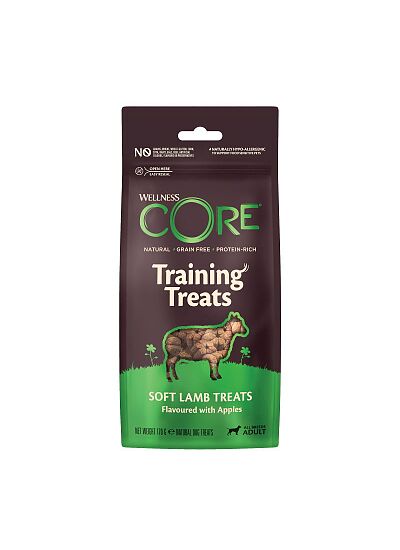 Wellness Core Training Treats με Αρνί & Μήλο για Σκύλους 170gr