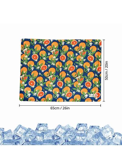 Croci Blue Citrus Mat Αδιάβροχο Δροσιστικό Χαλάκι (65x50 cm)