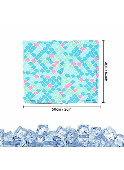 Croci Fresh Scales Mat Αδιάβροχο Δροσιστικό Χαλάκι (50x40 cm)