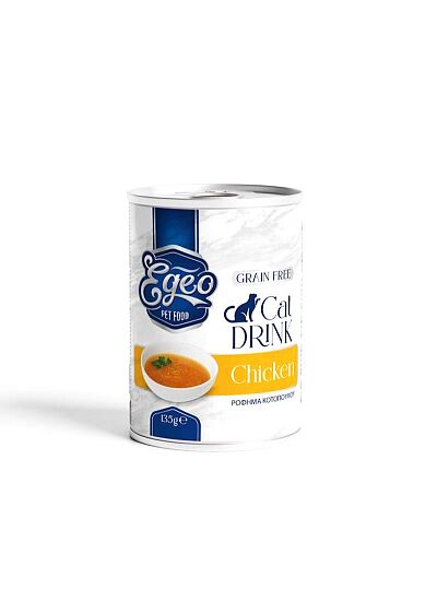 Egeo Cat Drink Σούπα Με Κοτόπουλο 135ml