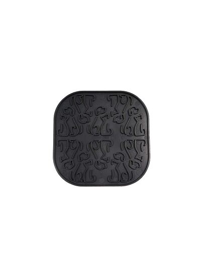 Fiboo Οικολογικό Lollipop Mat Μαύρο 19*19cm