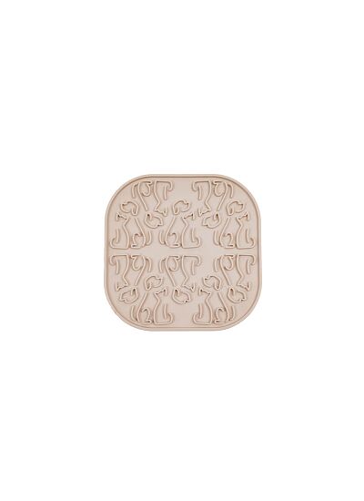 Fiboo Οικολογικό Lollipop Mat Μπεζ 19*19cm