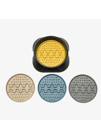 Fiboo Οικολογικό Lollipop Mini Mat Μαύρο 13cm