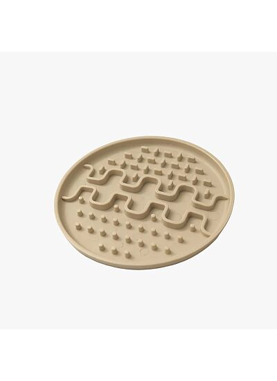 Fiboo Οικολογικό Lollipop Mini Mat Μπεζ 13cm