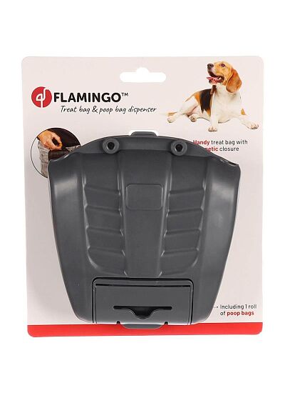 Flamingo Εκπαιδευτική Θήκη Σιλικόνης Για Λιχουδιές (14x8x14cm)