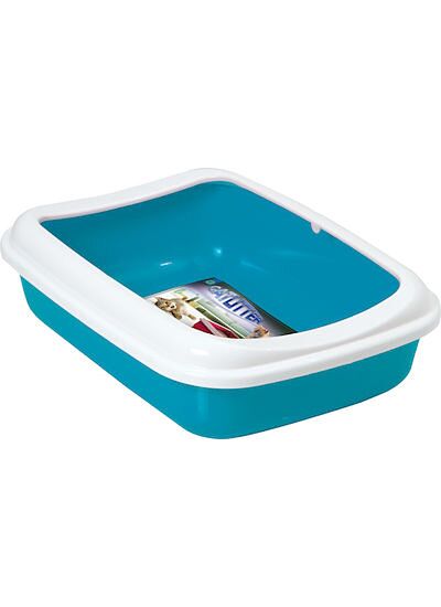 Georplast  Junior Ανοιχτή Τουαλέτα Γάτας με Αποσπώμενο Καπάκι  (38x28x10.5cm)