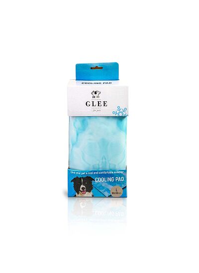Glee Cooling Pad Αδιάβροχο Δροσιστικό Χαλάκι Γαλάζιο L (90x50 cm)