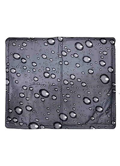 Glee Cooling Pad Αδιάβροχο Δροσιστικό Χαλάκι Γκρι XL(100x60 cm)