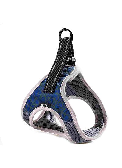 Glee Επιστήθιο Τύπου Saddle από Αεροδιαπερατό Υλικό με Επένδυση, Μπλε   Γκρι/Large