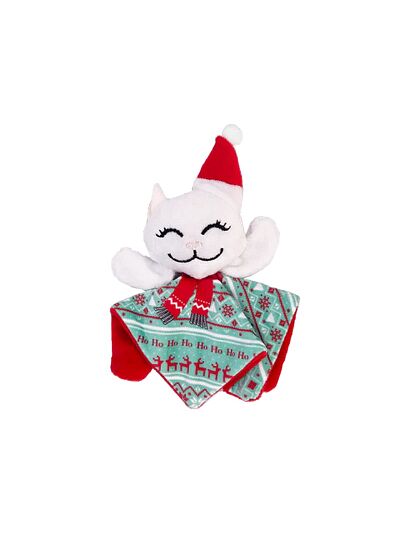 Kong Holiday Crackles Santa Kitty Χριστουγεννιάτικο Παιχνίδι Γάτας (16cm)