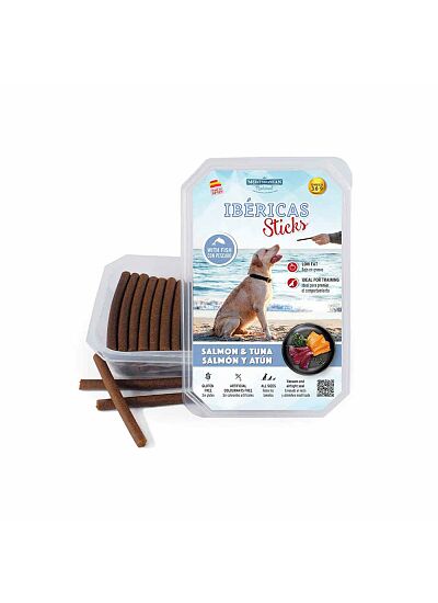 Mediterranean Ibericas Sticks   Σολομός & Τόνος Λιχουδιά για Σκύλους 350gr
