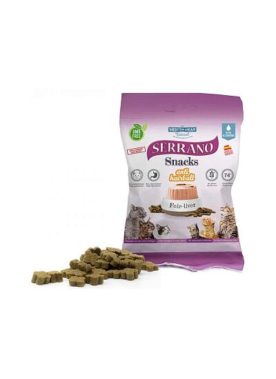 Mediterranean Serrano Snacks Liver Λιχουδιά για Γάτες 50gr