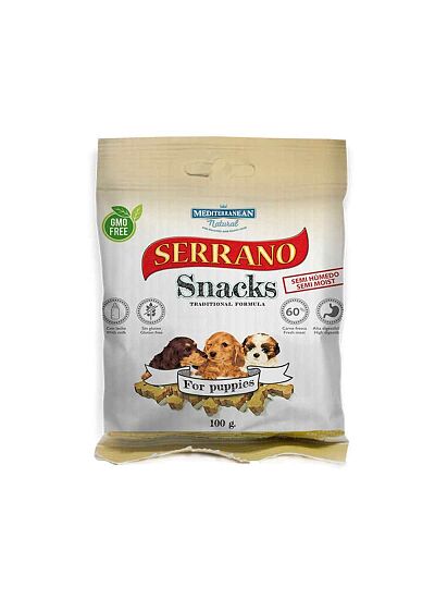 Mediterranean Serrano Snacks for Puppies Λιχουδιά για Κουτάβια 100gr