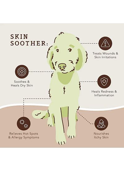 Natural Dog Company Skin Soother Φυτική Αλοιφή για Δερματικά 60ml