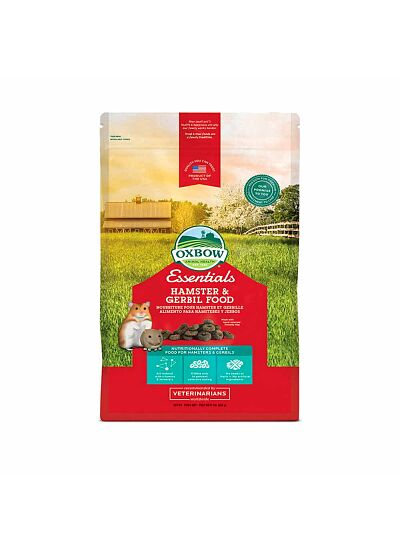 Oxbow Πλήρης Τροφή για Χάμστερ & Γερβίλους  Essentials Hamster & Gerbil 454gr