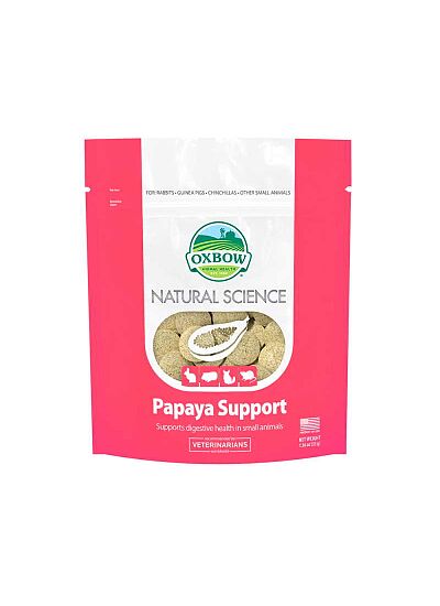Oxbow Natural Science Συπλήρωμα Διατροφής Papaya Support 120gr