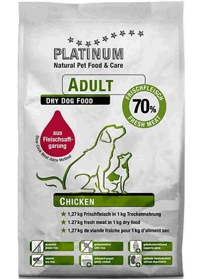 Platinum Adult Chicken Μαγειρευτή   Ξηρά Τροφή 1.5Kg