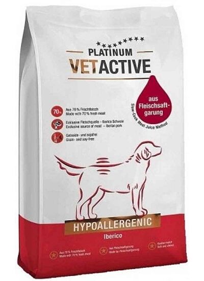 Platinum Vetactive Hypoallergenic Iberico Μαγειρευτή   Ξηρά Τροφή 1.5Kg