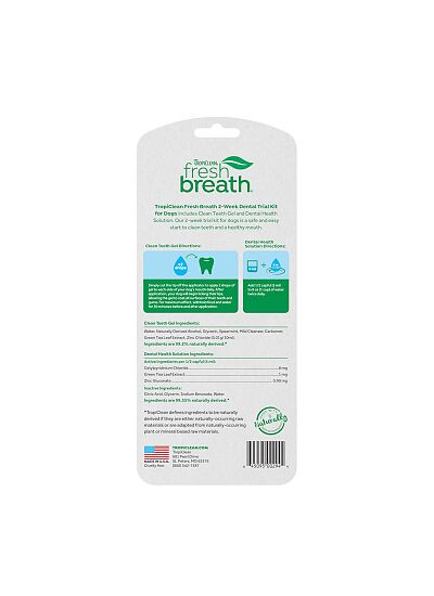 Tropiclean Οδοντικό Σετ 2 εβδομάδων