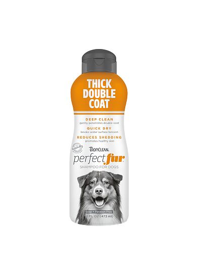 Tropiclean Perfect Fur Thick Double Coat Σαμπουάν Σκύλου 473ml