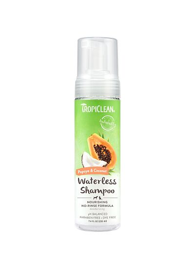 Tropiclean Waterless Nourishing Σαμπουάν Σκύλου & Γάτας 220ml