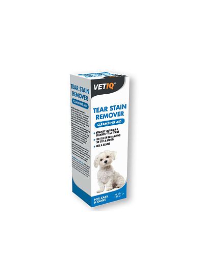 VetIQ Tear Stain Remover Υγρό Καθαρισμού Δακρύων για Σκύλους & Γάτες 100ml