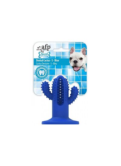 AFP Παιχνίδι Σκύλου Οδοντικής Φροντίδας Dental Cactus   Μπλε/Small