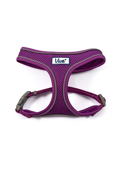 Ancol Περιστήθιο Mesh Comfort Ανακλαστικό Μωβ  L 53 74 cm