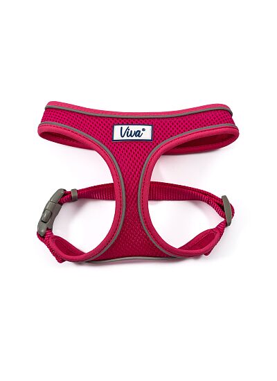 Ancol Περιστήθιο Mesh Comfort Ανακλαστικό Ροζ   L 53 74 cm