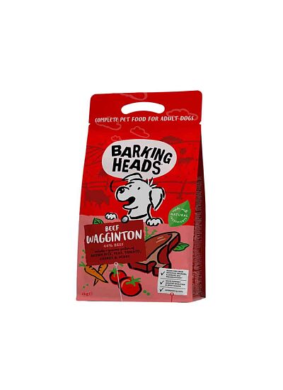Barking Heads Adult All Breeds Beef Waggington 12Kg