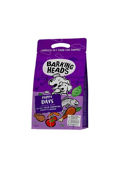Barking Heads Grain Free Puppy All Breeds Puppy Days Chicken & Salmon 1Kg