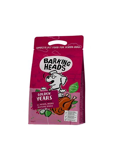 Barking Heads Senior All Breeds Golden Years 12Kg