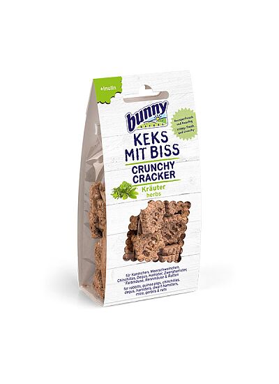 Bunny Nature Crunchy Cracker Τραγανά Κράκερ με Βότανα 50gr