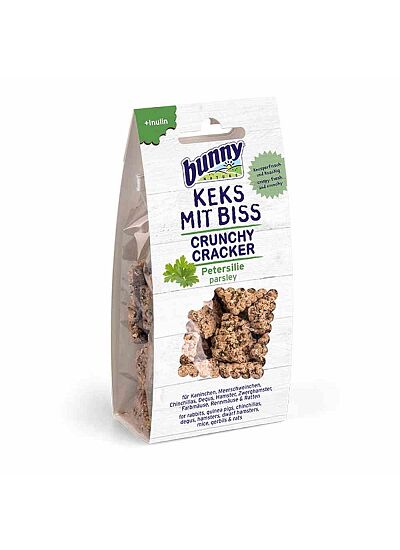 Bunny Nature Crunchy Cracker Τραγανά Κράκερ με Μαϊντανό 50gr
