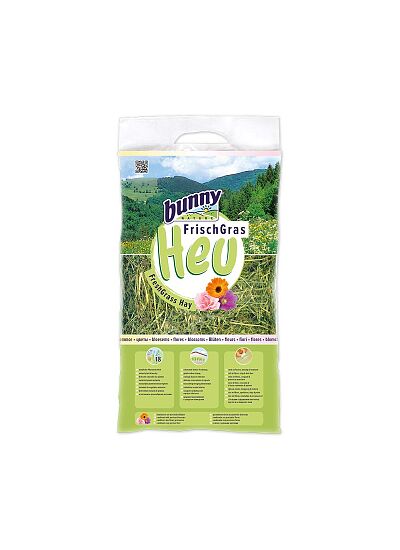 Bunny Nature Fresh Grass Hay Χόρτο με Άνθη 500gr