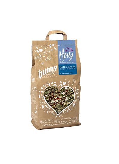 Bunny Nature My Favorite Hay Χόρτο με Παστινάκι & Γλυκιά Πιπεριά 100gr